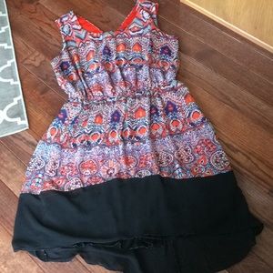 Boho Spring Flowy Dress